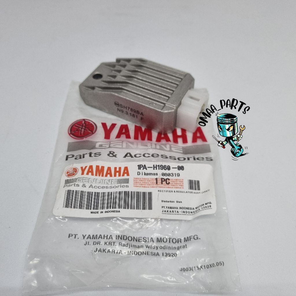 Kiprok Regulator Motor Yamaha Vixion New Kode 1PA Tahun 2013 - 2014 Nvl Nva