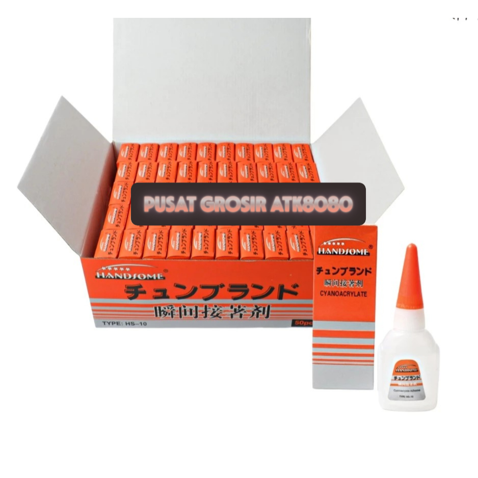 

[PGATK] JUAL Lem Korea Handsome HS-10. Lem Cair Serbaguna Epotec Besi Super Powerglue
