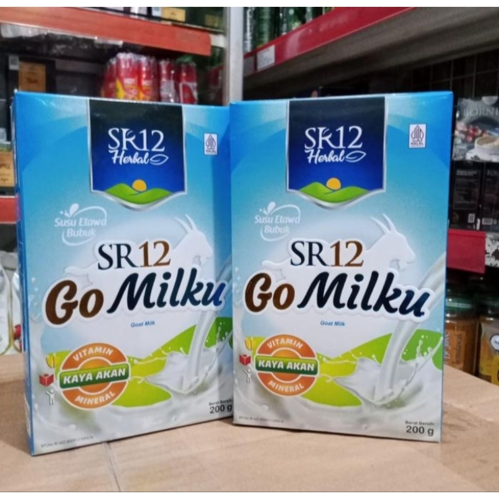 

GoMILKU susu kambing etawa SR12 600grm