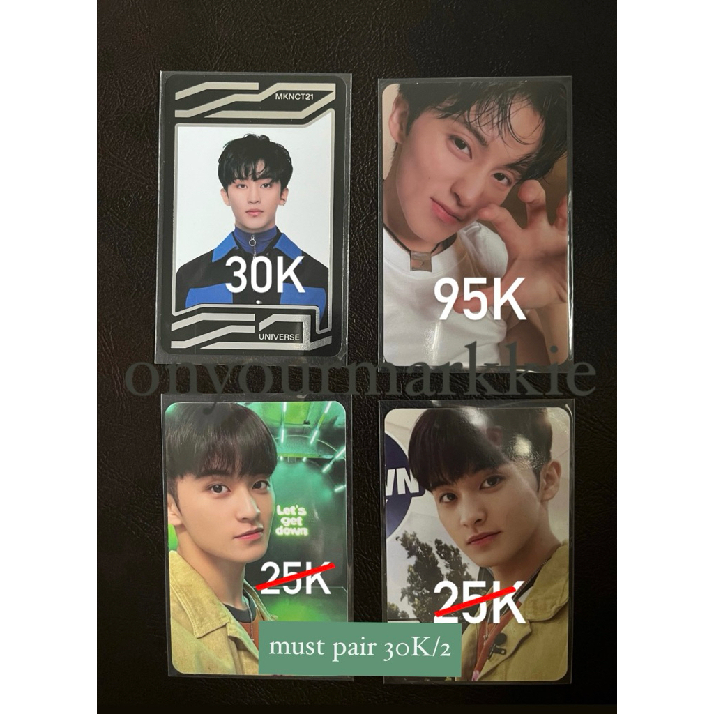 Photocard Mark Maung The Firstfruit ISTJ Universe