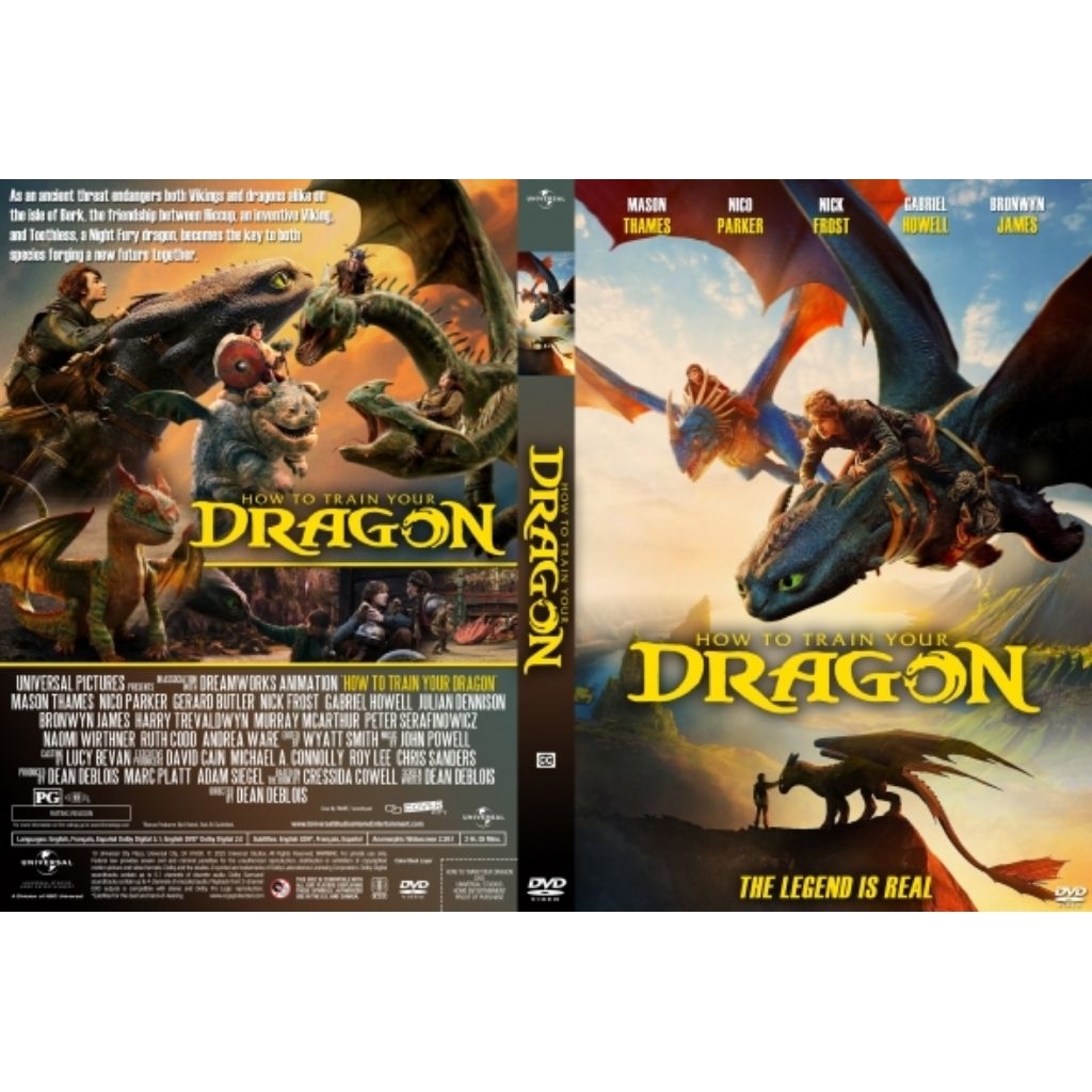 DVD DRAGON HOW TO TRAIN YOUR TERBARU 2025