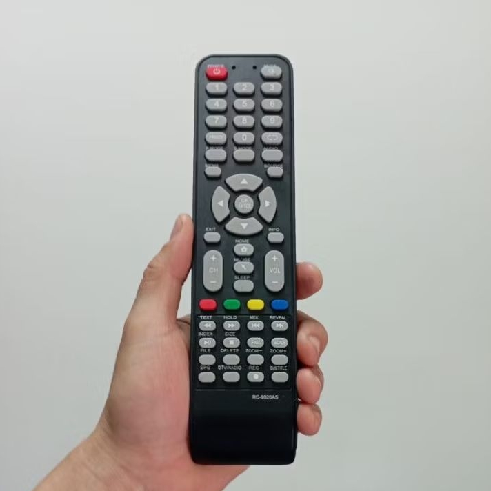 Remot Remote Smart LED TV Pengganti Tanpa Setting Akari LE-32V99SM LE-50D99SBS SC-53V32D SC-53V40D S