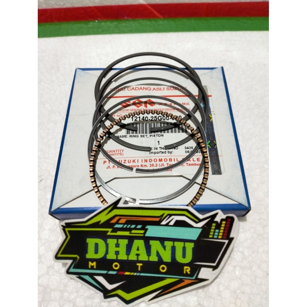ring seher piston Suzuki satria Fu 150 karbu original