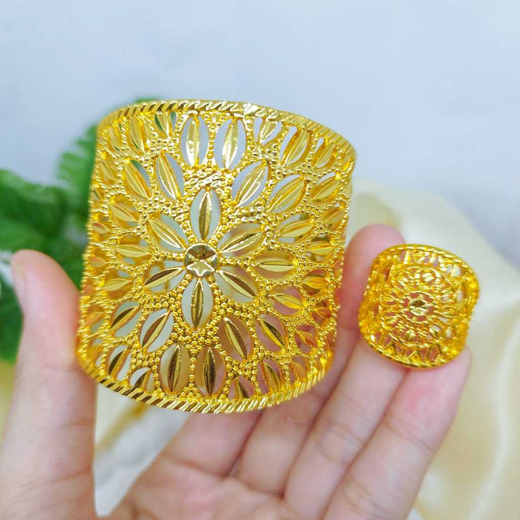 Gelang Kendari Dewasa Kuning 24K 540 / Gelang Kendari gelang kendari satu set set dubai gelang kenda
