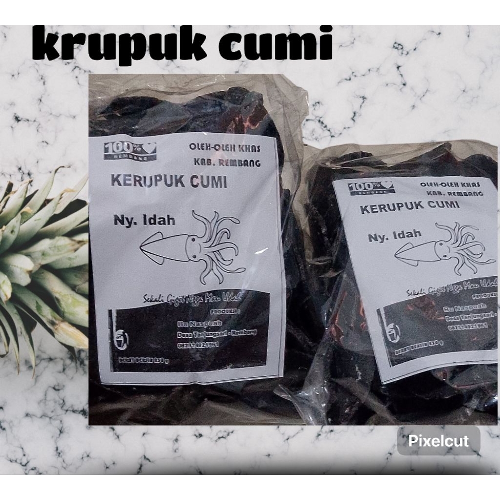 

KERUPUK CUMI MENTAH 250 gram