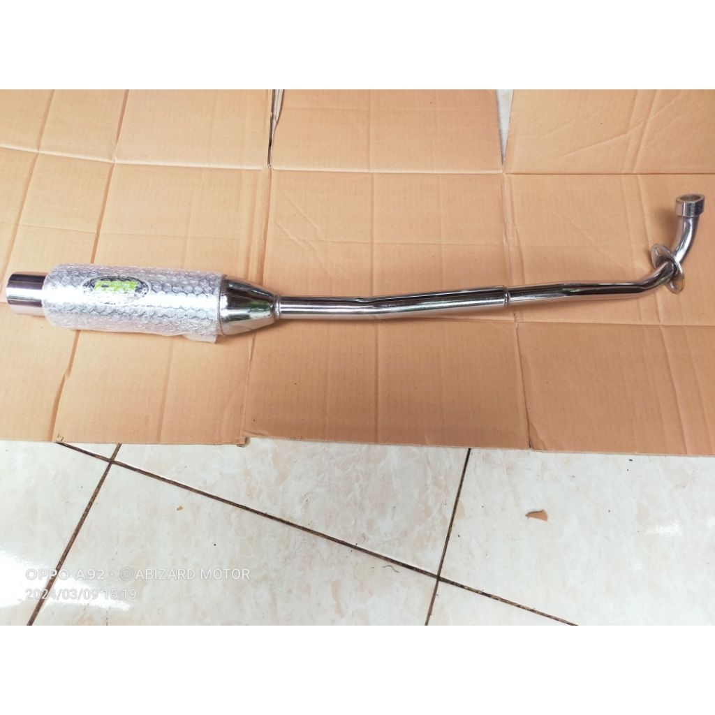 Knalpot racing honda karisma-supra 125-honda kirana-revo absolute-honda blade csr