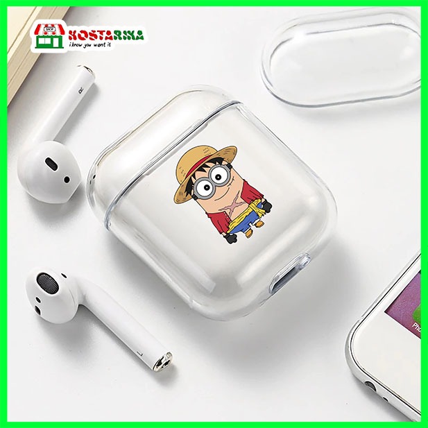 Case PELINDUNG Airpods Motif Minion Cosplay Kompatibel Untuk Airpods Gen 1/2 Gen Pro Gen 2Pro Gen 3 