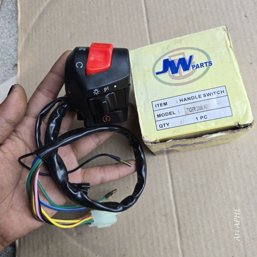 PROMO holder saklar kanan TIGER LAMA OLD TIGER 2000 merk JW PARTS