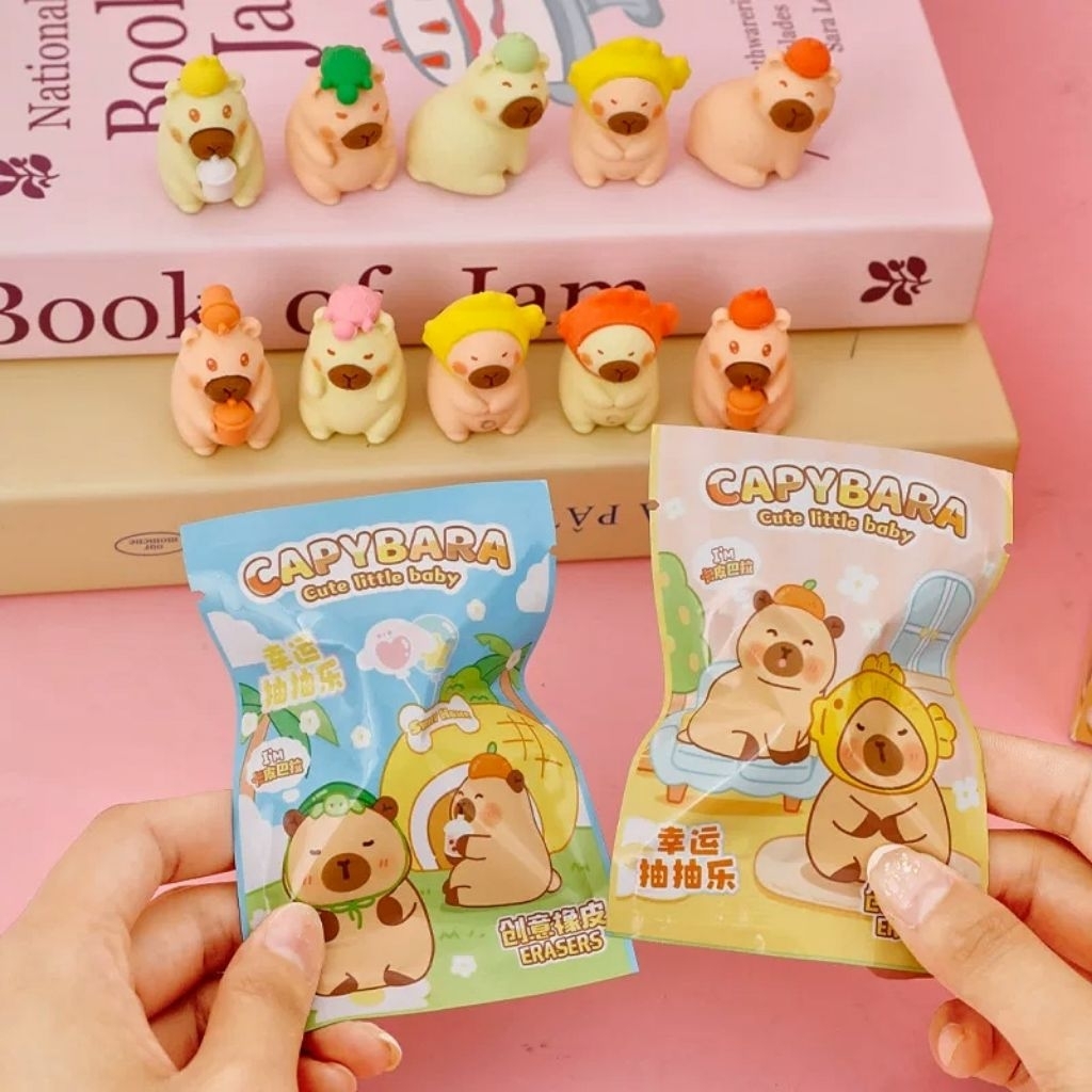 

Penghapus Karet Blind Box Capybara Cute | Penghapus Karakter Capybara Lucu