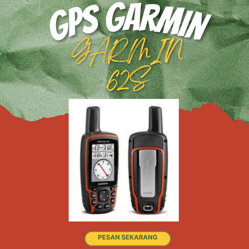 GPS Garmin 62s Baru Garansi 1 Tahun / GPS Garmin 62s / Garmin 62 s