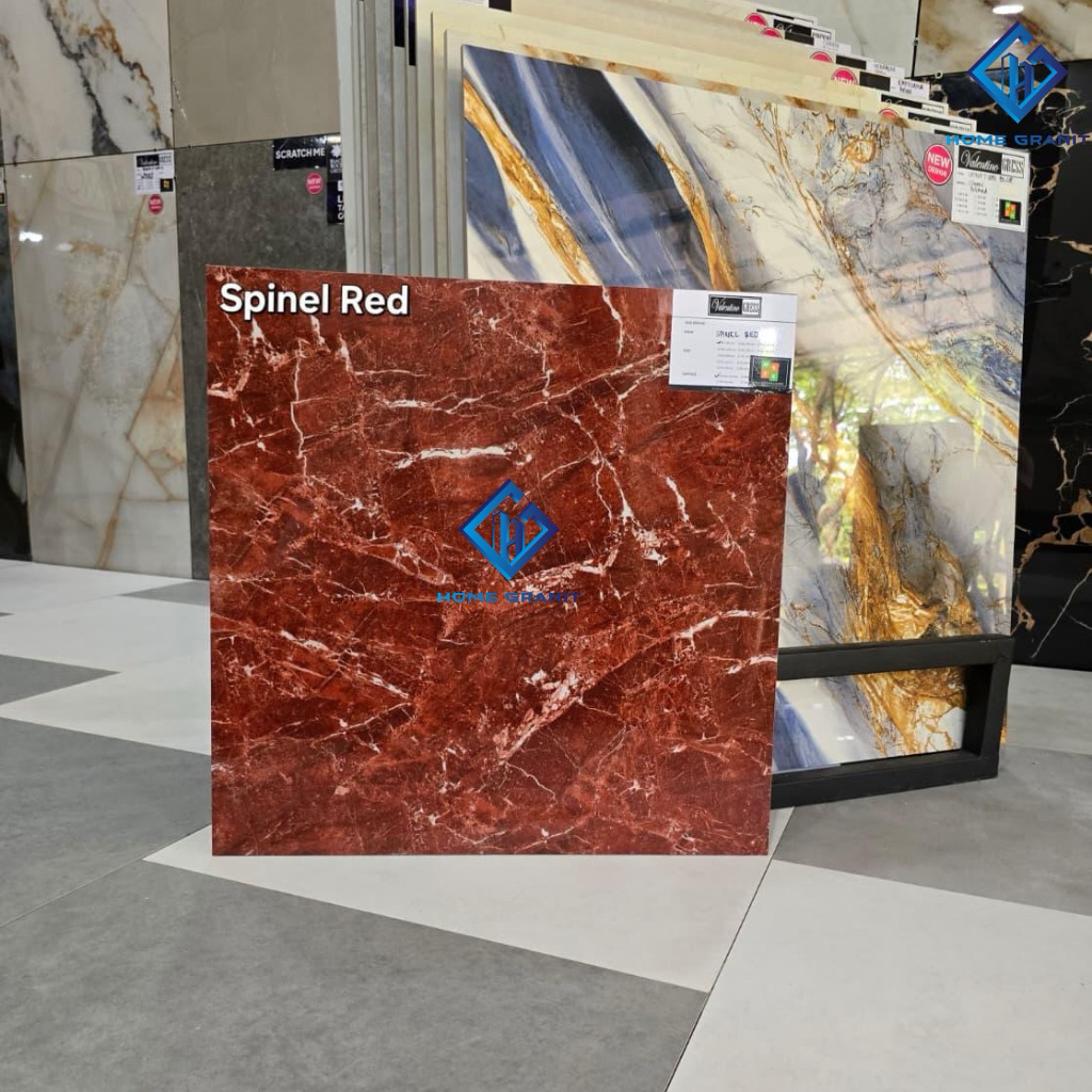 Granite lantai 60x60 spinel red | Glazed polished | Grade AAA