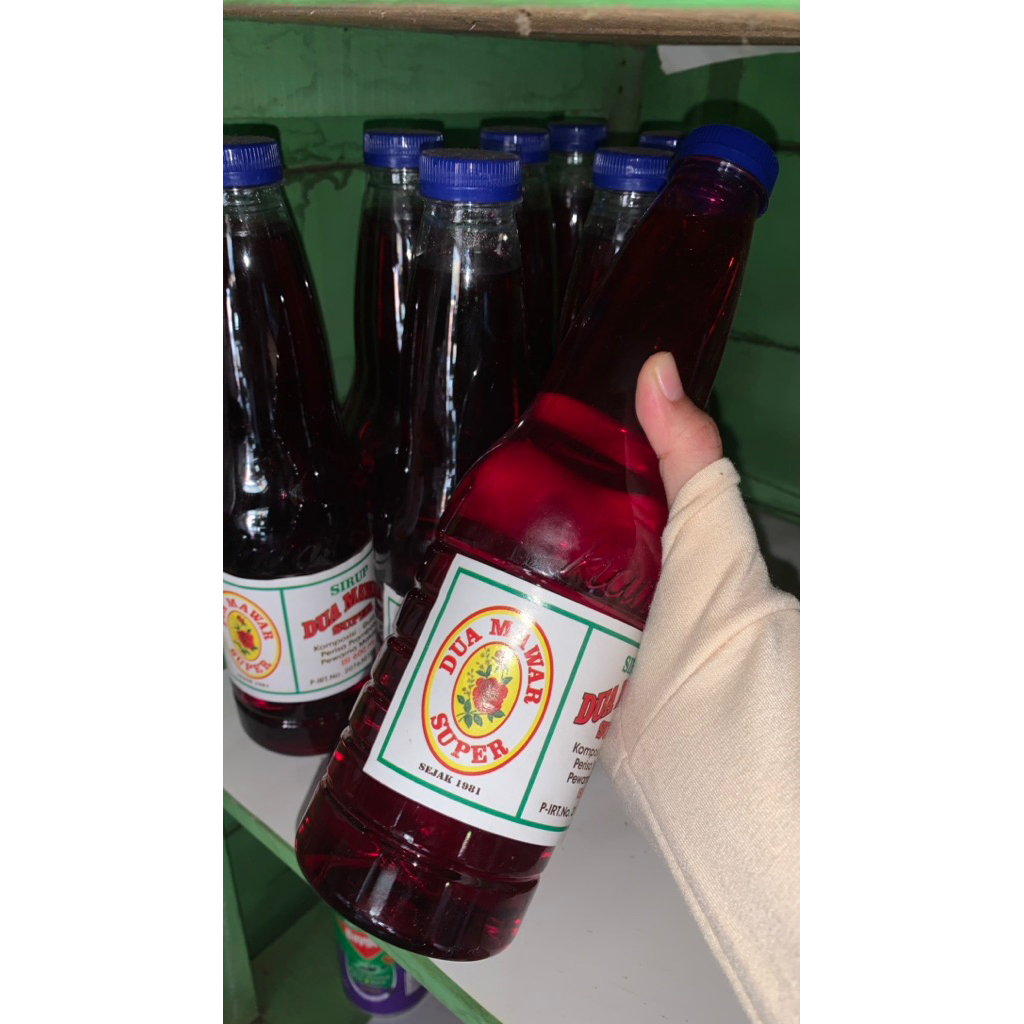 

SIRUP DUA MAWAR/sitrup mawar 600ml