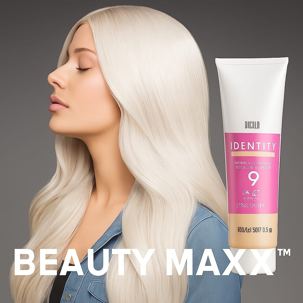 Bleaching Pasta Rambut Inaura Identity 9 Level – Vegan Keratin, Biotin, Tidak Merusak Rambut