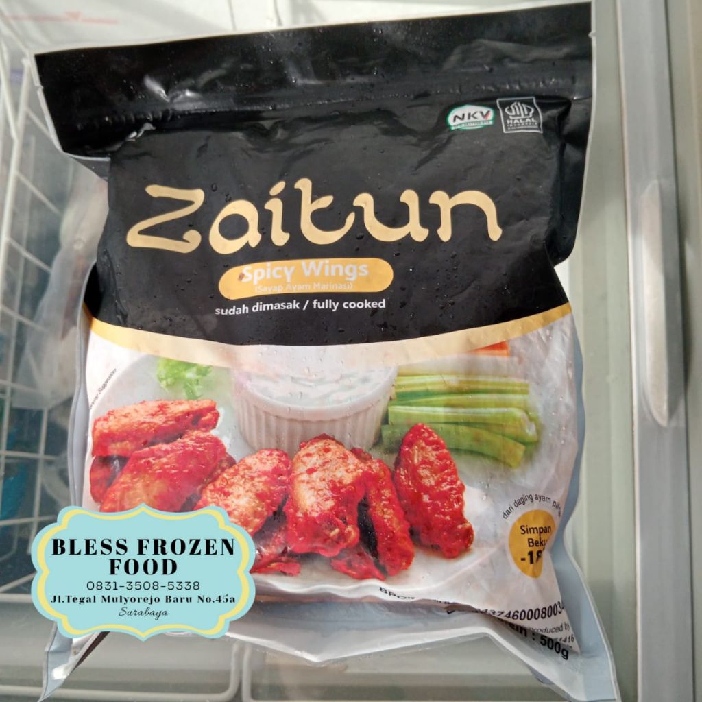 

BFF❄️ ZAITUN SPICY WINGS 500gr