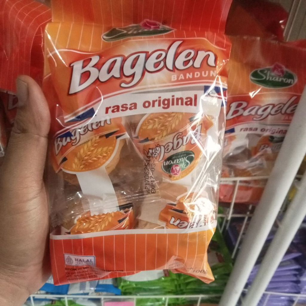 

sharon BAGELEN rasa original berat 100g