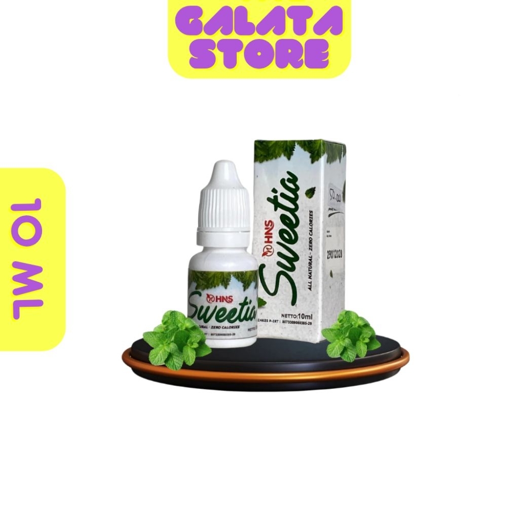 

SWEETIA HNS STEVIA CAIR 10ml Pemanis Alami Bebas Kalori