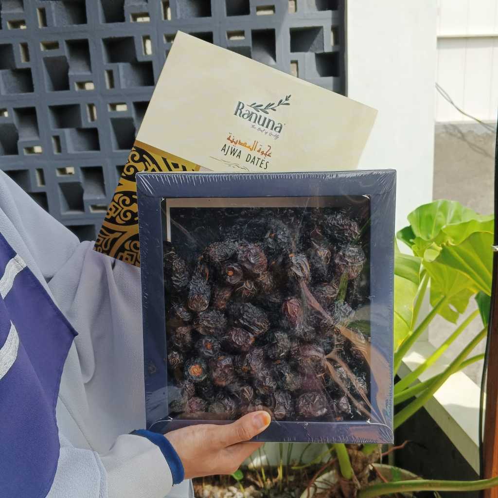 

Ranuna Ajwa Jumbo Kurma Nabi Kurma Medina Asli DIY