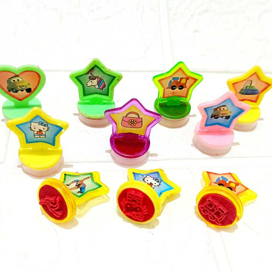 

Stempel mainan anak edukasi / Mainan cap gambar per-5pc terlaris