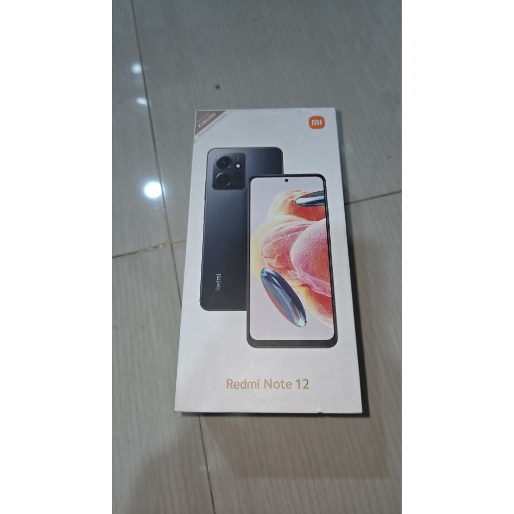 xiaomi redmi note 12 Ram 6/128g second kondisi bagus