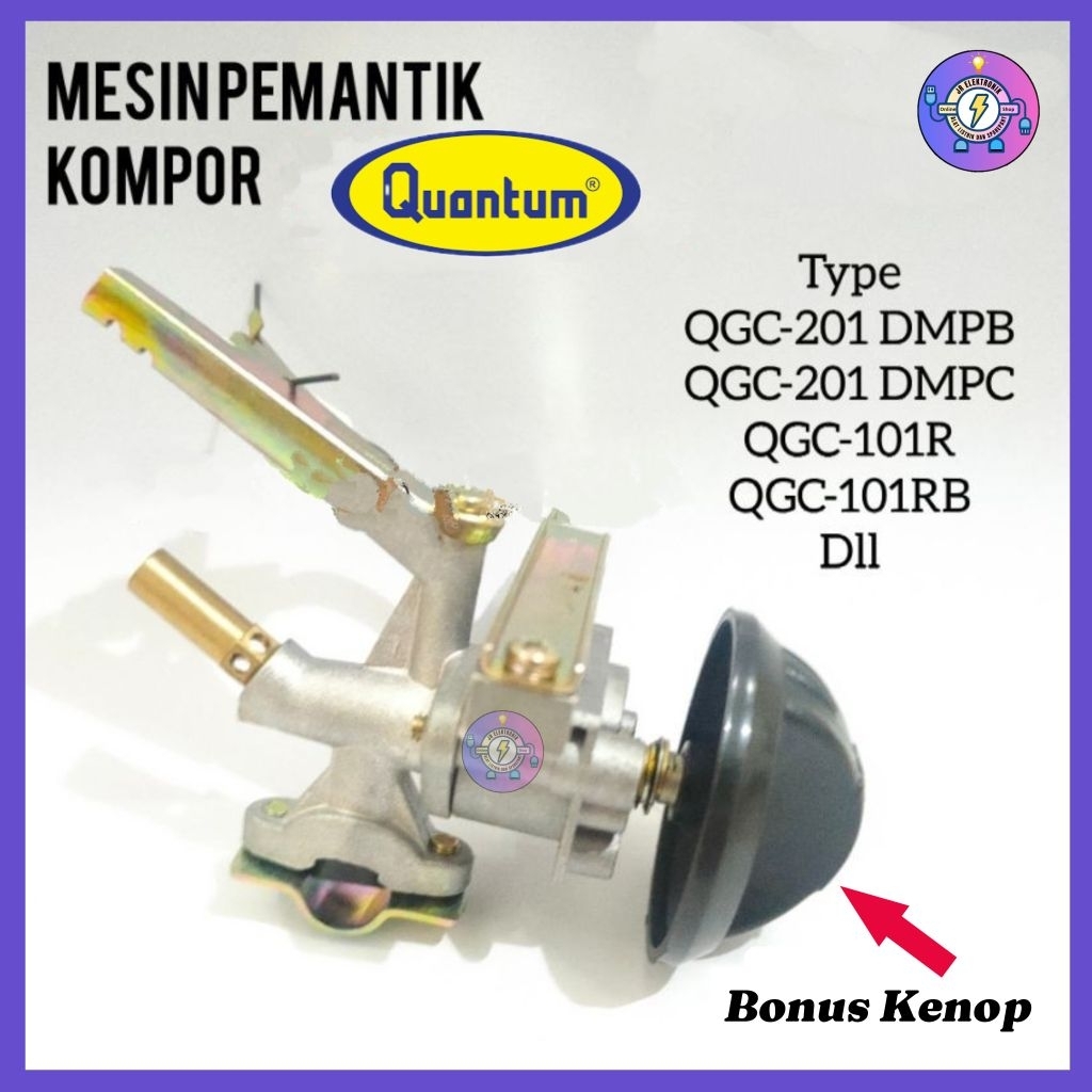 Gas valve/mesin kompor Quantum/ Mesin Kompor Gas Quantum