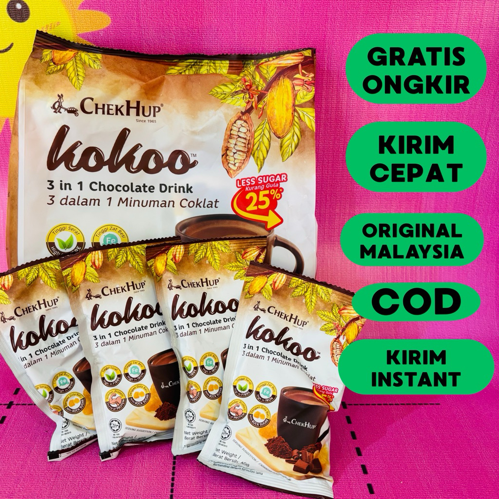 

Kokoo ChekHup / Cokelat Malaysia / Coklat Dingin / Cokelat Panas
