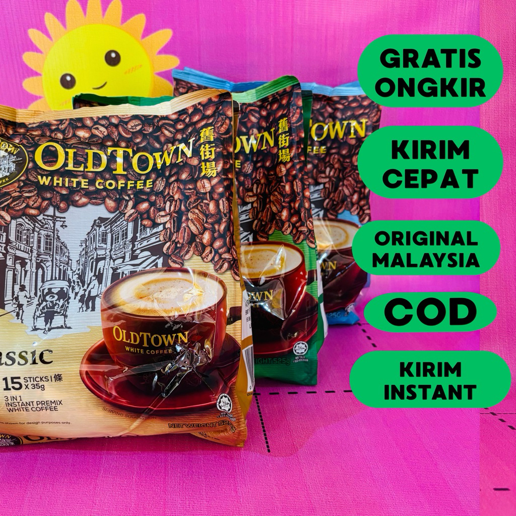 

Kopi Oldtown Malaysia / Kopi Malaysia / Oldtown Hazelnut / Oldtown Less Sugar / Oldtown Klasik