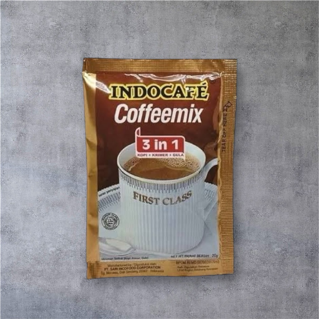 

Kopi Indocafe Coffeemix 3 IN 1 serenceng isi 10 sachet