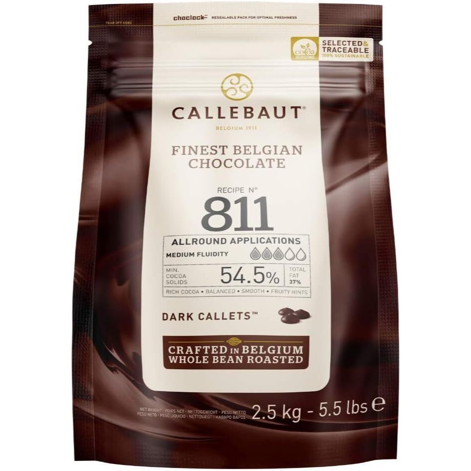 

COKLAT CALLEBAUT 811 DARK WELL BALANCE BITTER 2,5 KG
