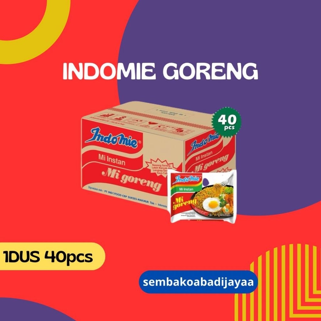 

Indomie goreng 1dus 40pcs,promo, TERMURAH di shope