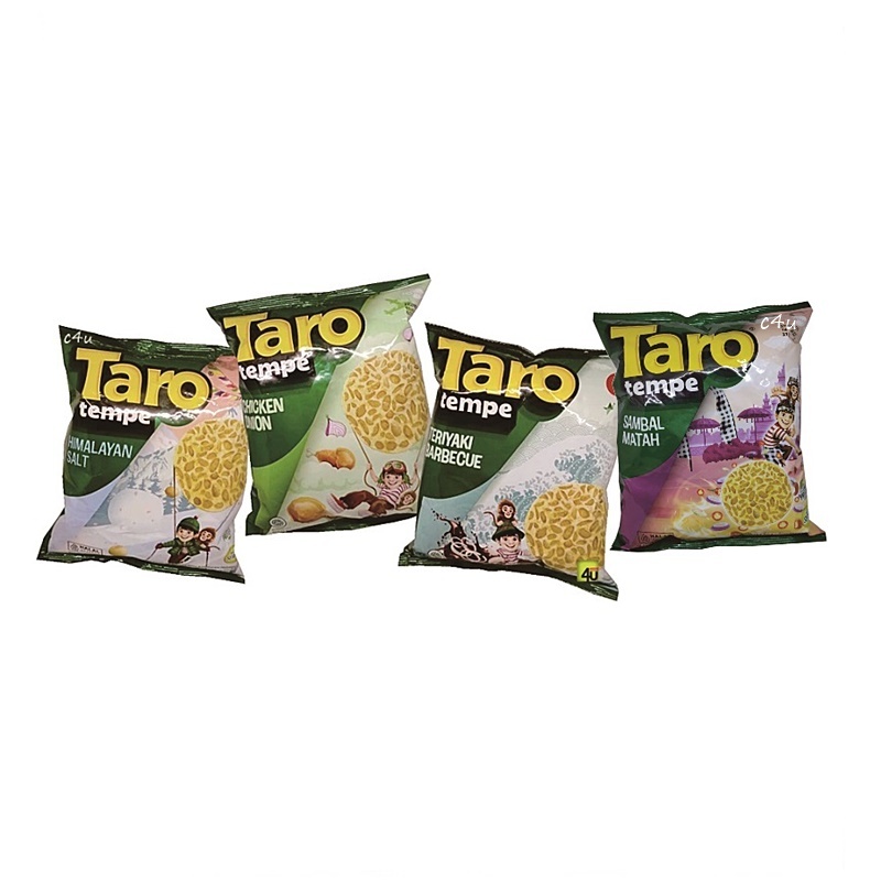 

Taro TEMPE - Snack Keripik Tempe - 55 gr