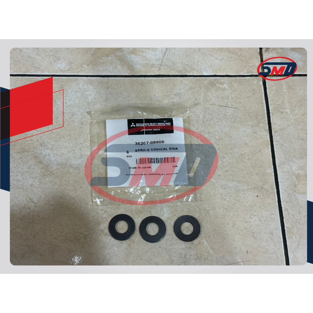 36207-08900 SPRING CONICAL DISK S6R S6R2 S12R S16R WASHER 3620708900 ASLI ORI GENUINE
