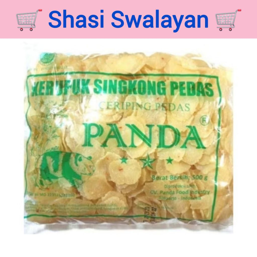 

PANDA Kerupuk Ceriping Pedas 450 Gr