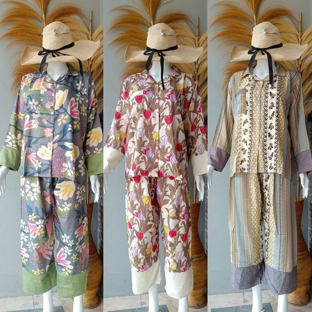 VANILA SET/ONESET VANILA/ONESET PANJANG/ONESET KERAH/KERAH PANJANG/SET CANTIK/SET RAYON/SET KANCING/