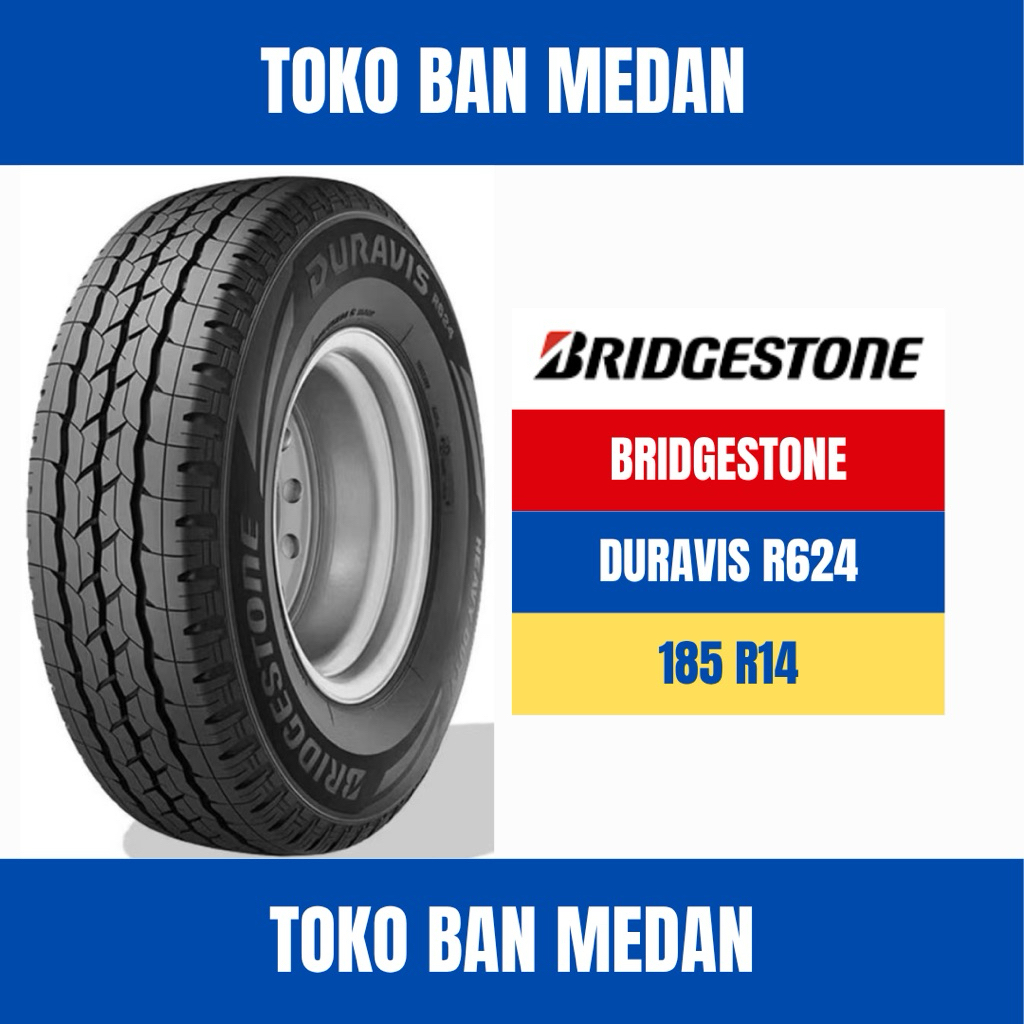 BAN BRIDGESTONE 185 R14 14 DURAVIS R624