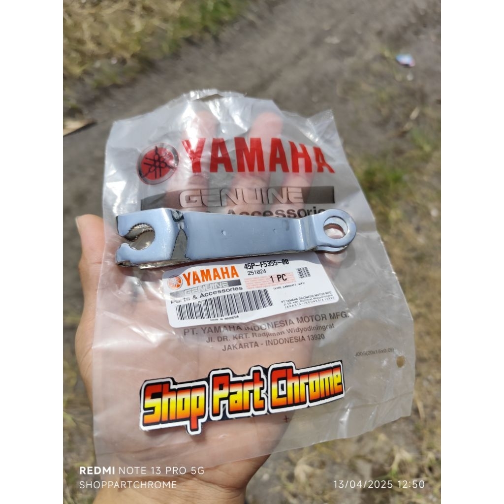 As set Paha/Tuas rem belakang YAMAHA JUPITER/JUPITER Z BURHAN CROM CELUP DETAIL