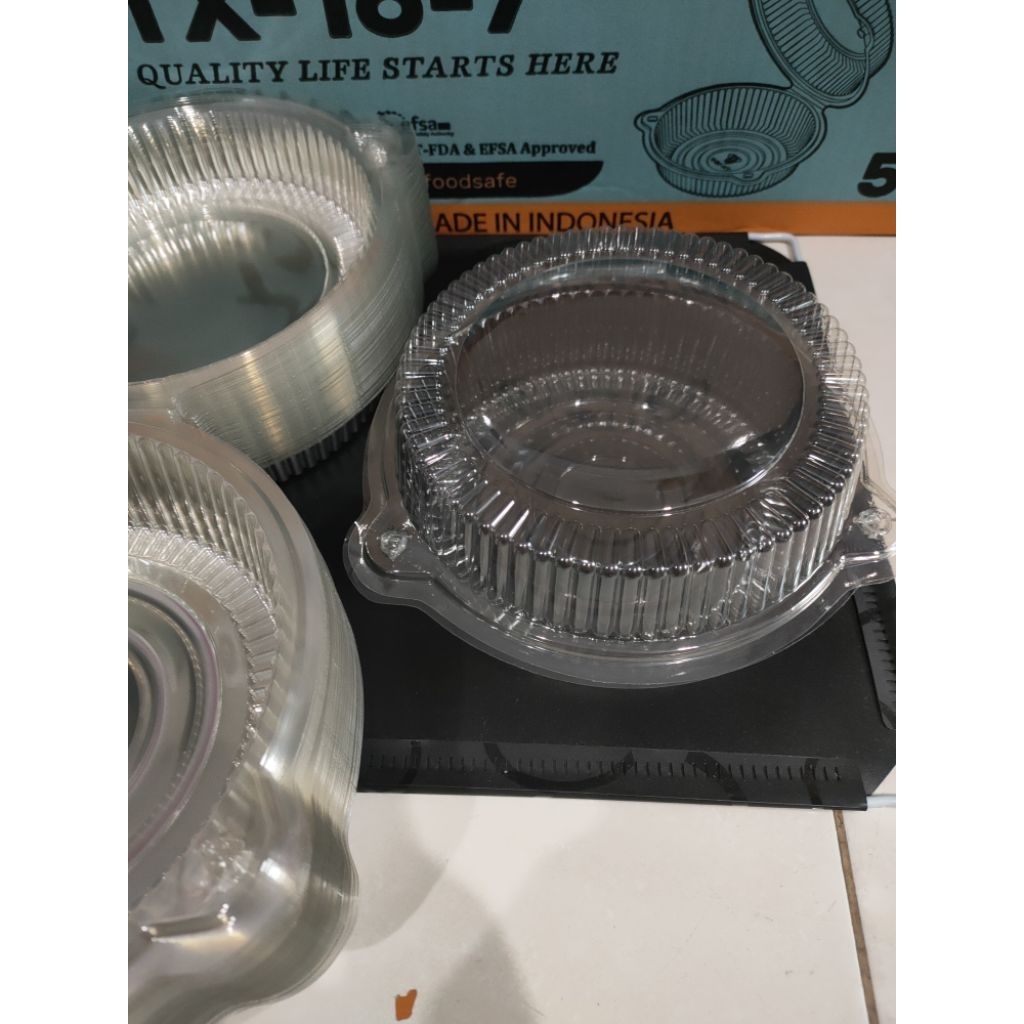 Mika Bolu Sifon Bulat 16cm / Mika Kue Chiffon / Mika Bolu Bulat