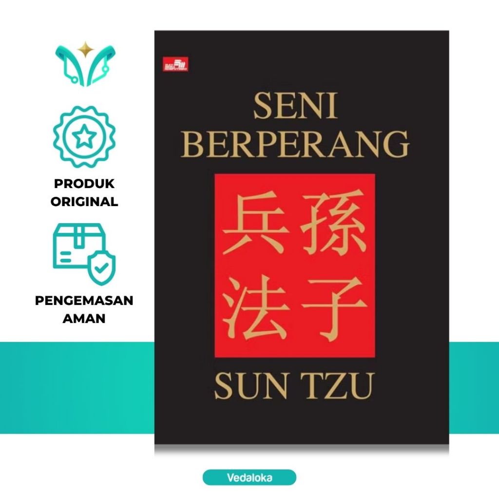 Buku Seni Berperang Sun Tzu (Amber Books) - Original Segel Resmi - Filsafat Militer Strategi Sejarah