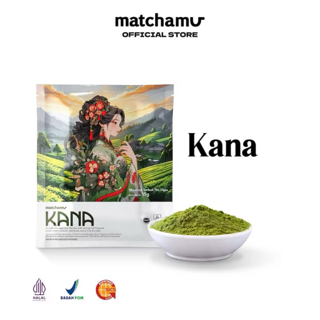 

[READY STOCK] Matchamu - Kana (Ceremonial Matcha Grade) Pouch 15gr