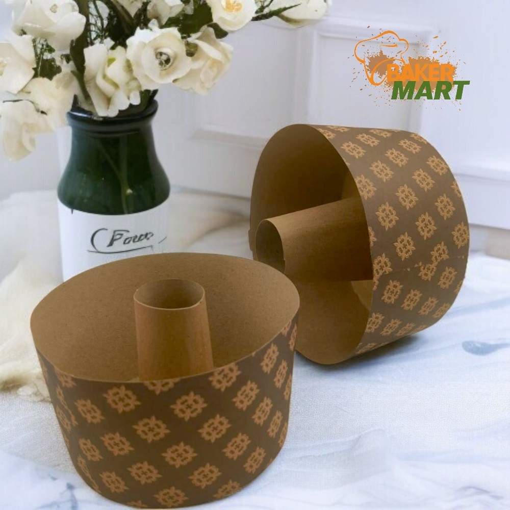 Kertas Baking Chiffon / Loyang Chiffon Kertas Isi 5pcs