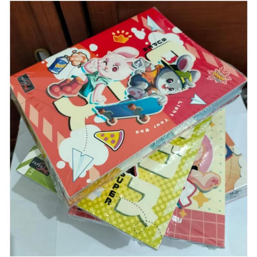 

[ PAK ] Buku Tulis SUPER LOGOS By Vision isi 38 Lembar Murah Grosir / Buku Baru Murah buatan pabrik Vision (ISI 10 BUKU)