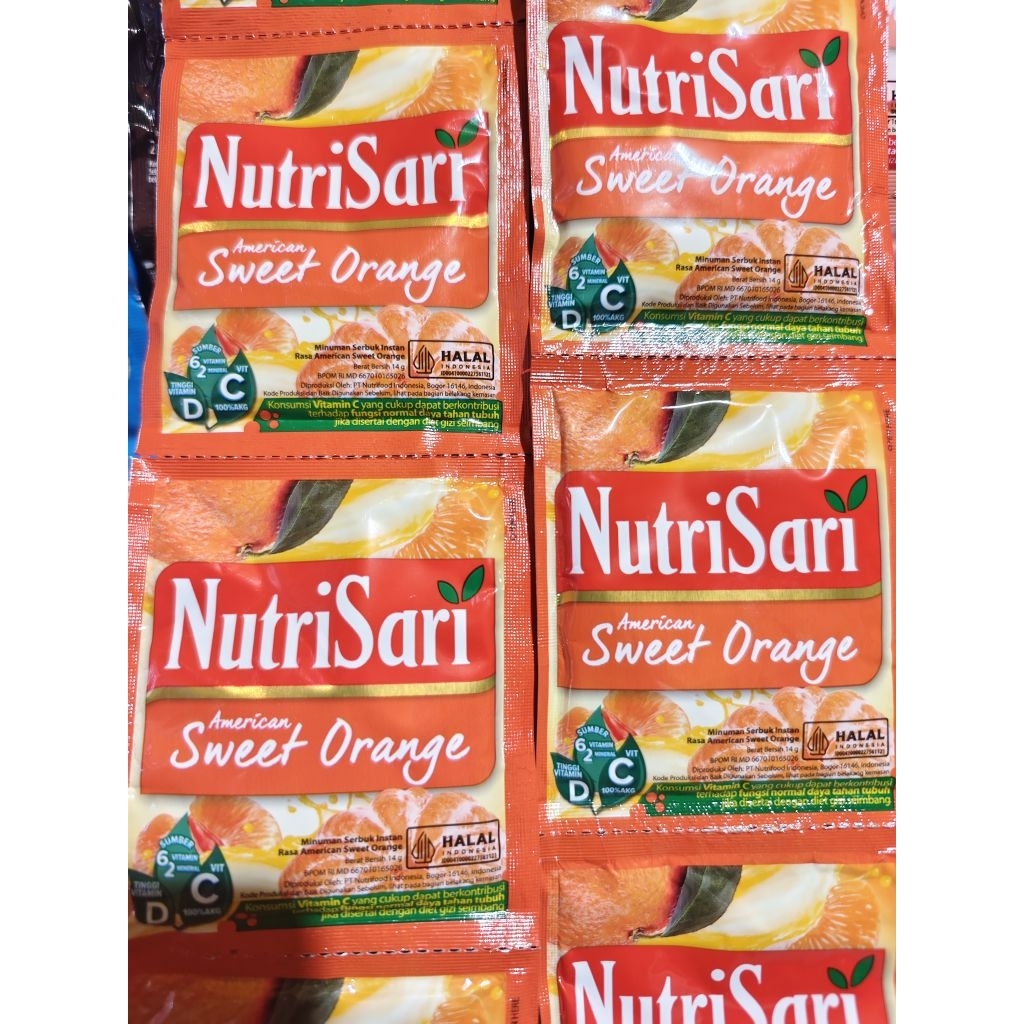 

Nutrisari Jeruk American Sweet Orange Nutrisari Jeruk Renceng (1 Renceng Dapat 10 Pcs)