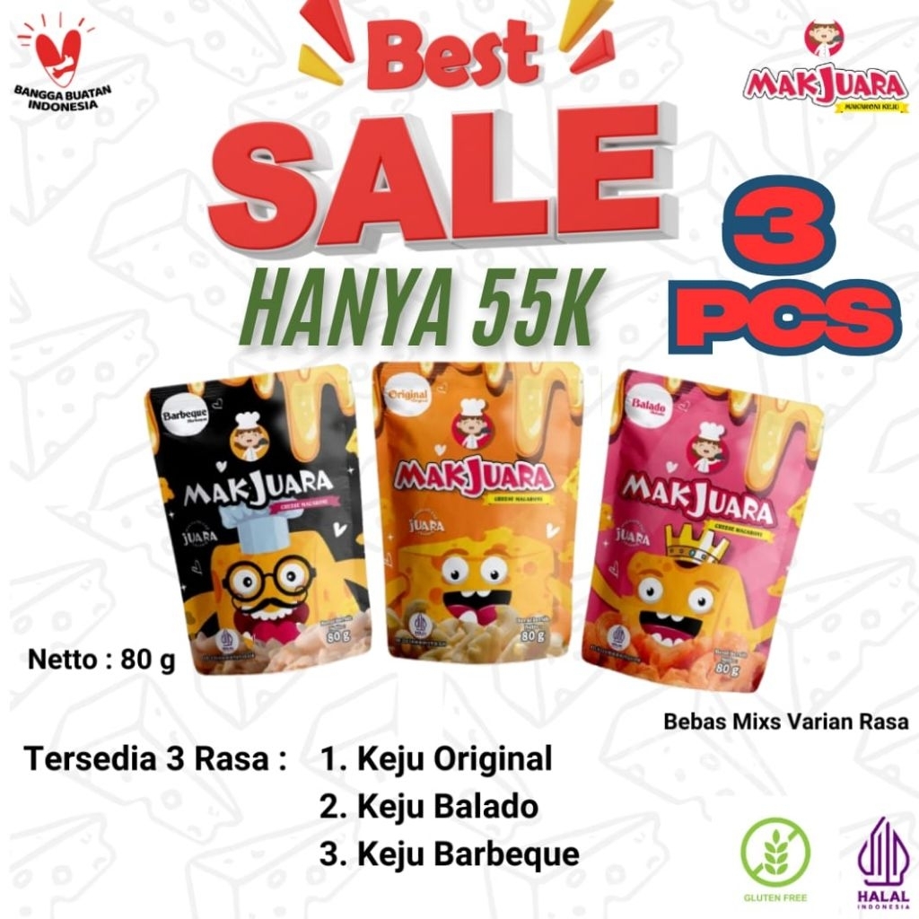 

Best Sale Camilan Makaroni Keju Enak Makjuara