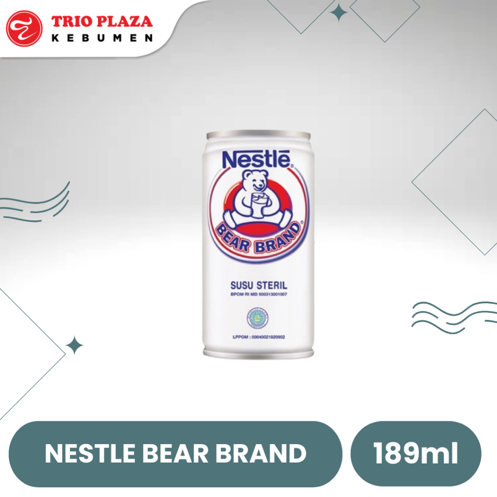 

NESTLE BEAR BRAND SUSU STERIL 189GR