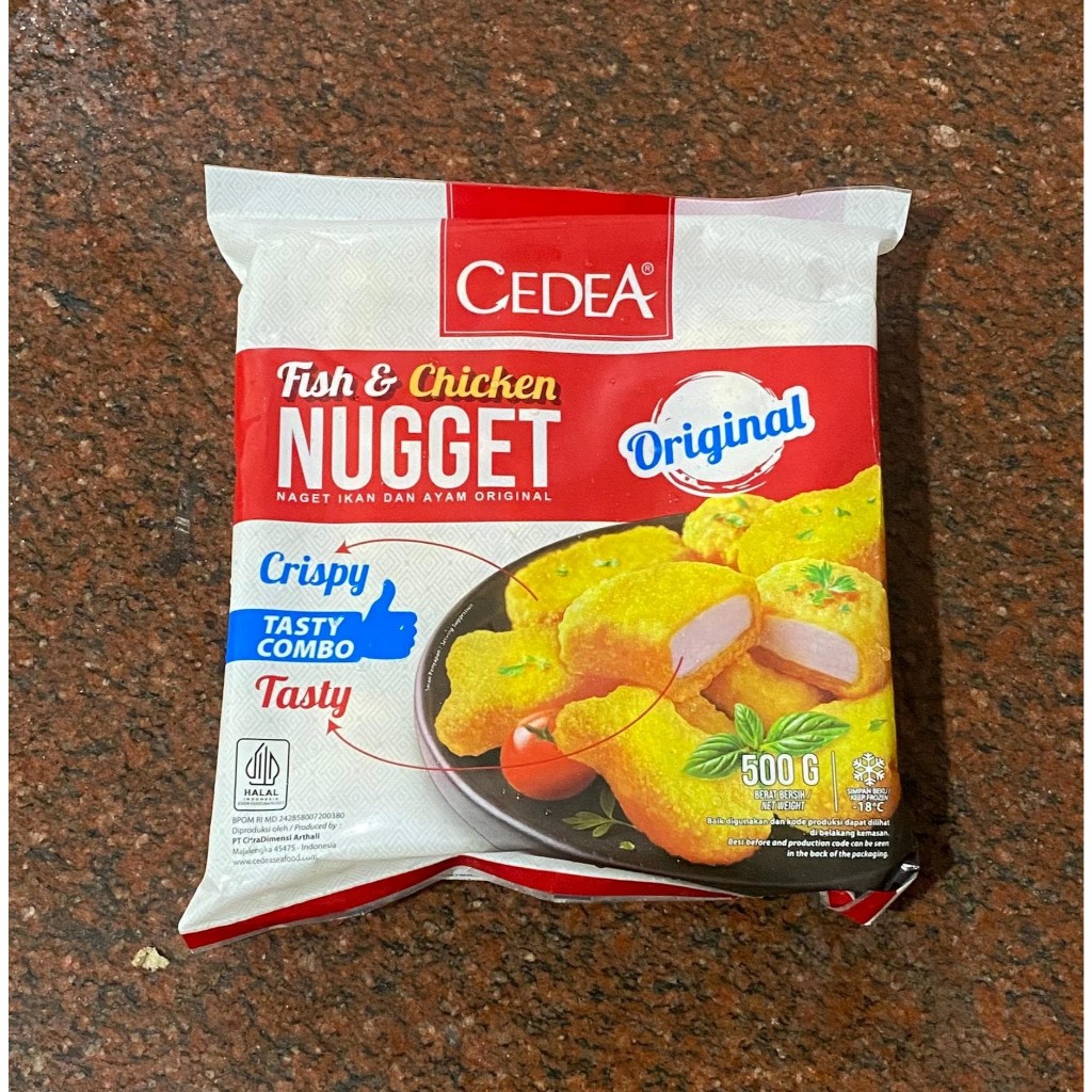 

Cedea Fish & Chicken Nugget Original 500 gr