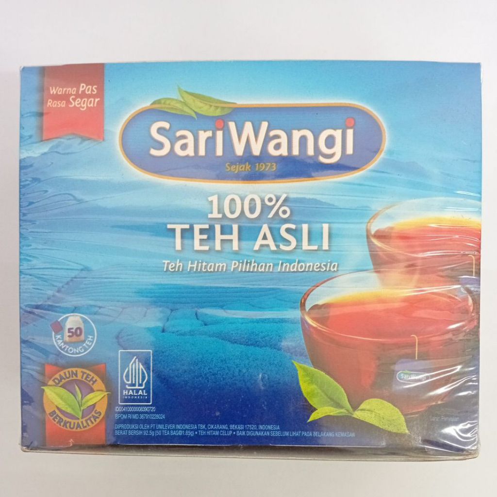 

(PROMO HEMAT) SARIWANGI - TEH ASLI 50 pcs
