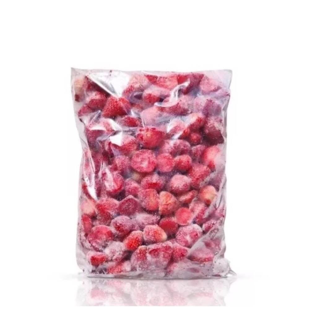 

Strawberry Import Frozen 1 Kg - Buah Beku (IQF)