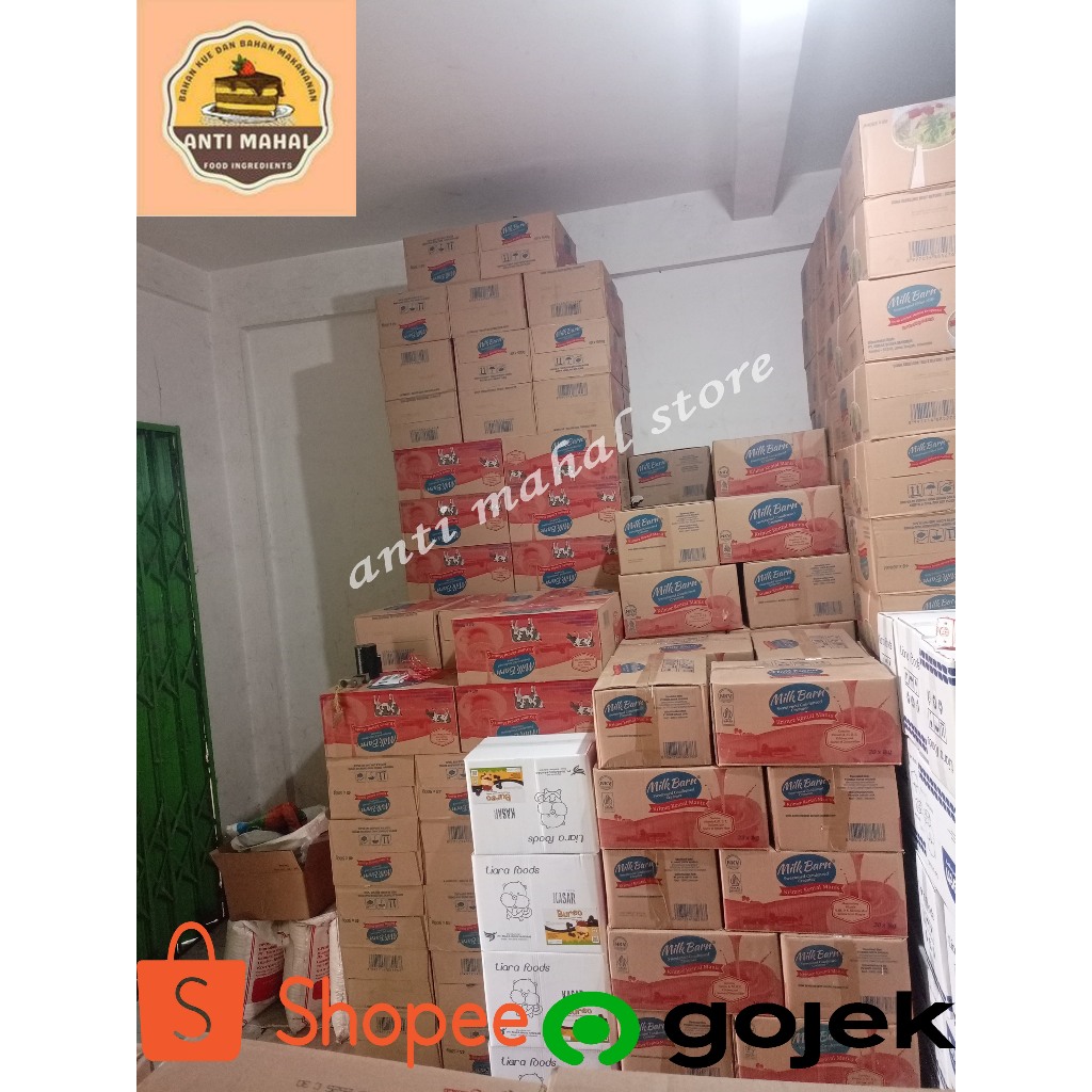 

SKM Susu creamer kental kanis MILK BARN ( MILKbarn ) krimer sachet pouch kemasan 1kg 1 dus 1 karton @20 pouch Termurah Terlaris !!