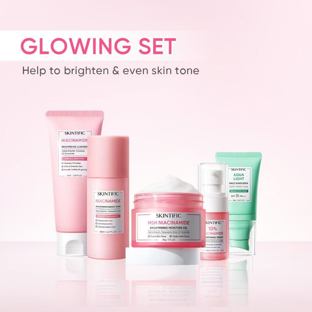 SKINTIFIC GLOWING SET