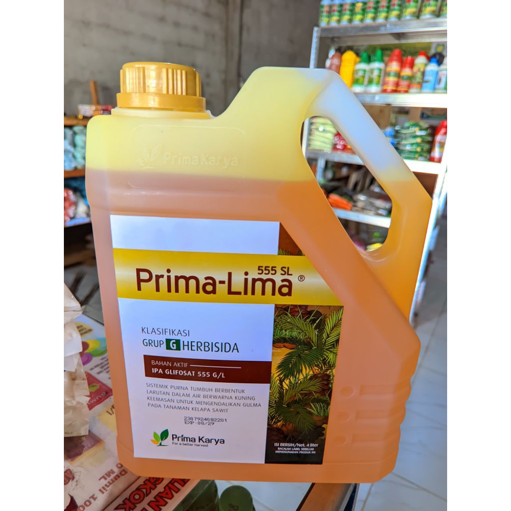 HERBISIDA PRIMA-LIMA 555 SL (4 LITER) - RACUN RUMPUT SISTEMIK