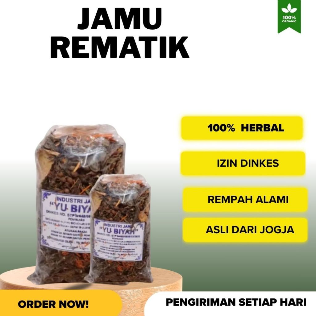 

Obat Saraf Kejepit Asam Urat/ Jamu Herbal Rematik Paling Ampuh/ Jamu Godog Rematik